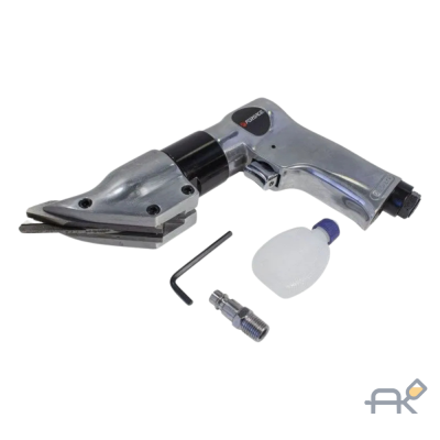 Пневмоножницы угловые (1800рез/мин. max толщина реза-1.2мм.потребление 114л/мин.6.3Bar.штуцер 1/4) (F-RP7610)